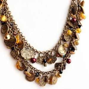 ANTHROPOLOGIE Asian Spice Necklace
